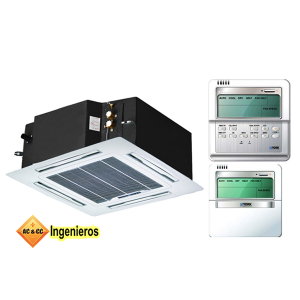 Evaporadoras Hidrónicas tipo cassette (1Ph/220v/60Hz)