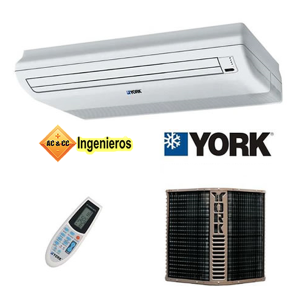 York tipo Piso Techo R-410 (3Ph/220v/60Hz)