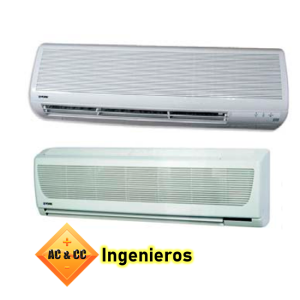 Evaporadoras Hidronicas tipo pared (1Ph/220v/60Hz)