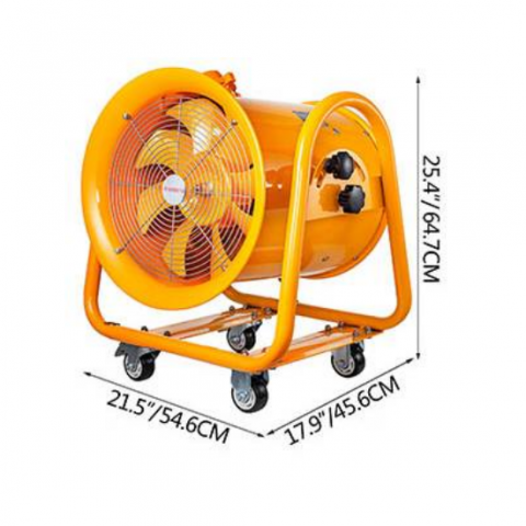 Ventilador Portátil Motor a Prueba de Explosión16”